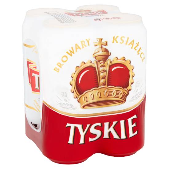 Tyskie Polish Lager Beer (4 x 500ml)