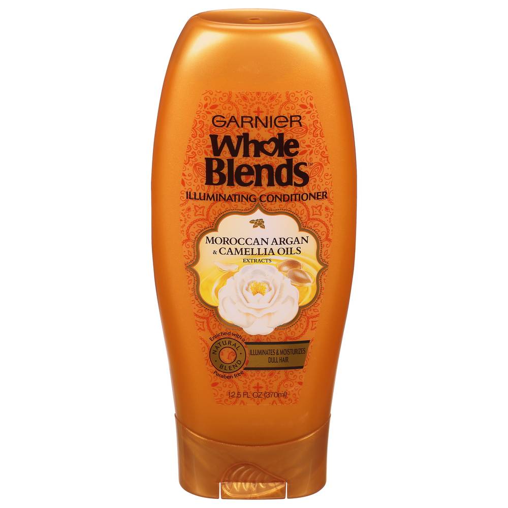 Garnier Whole Blends Moroccan Argan & Camellia Oils Extracts Illuminating Conditioner (12.5 oz)