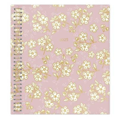 Marie Kondo for Blue Sky 2025 Weekly/Monthly Planner 10.14"x8.75" Semi Concealed Wirebound Hana Pink