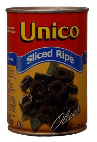 Unico Sliced Black Olives (12.68 fl oz)