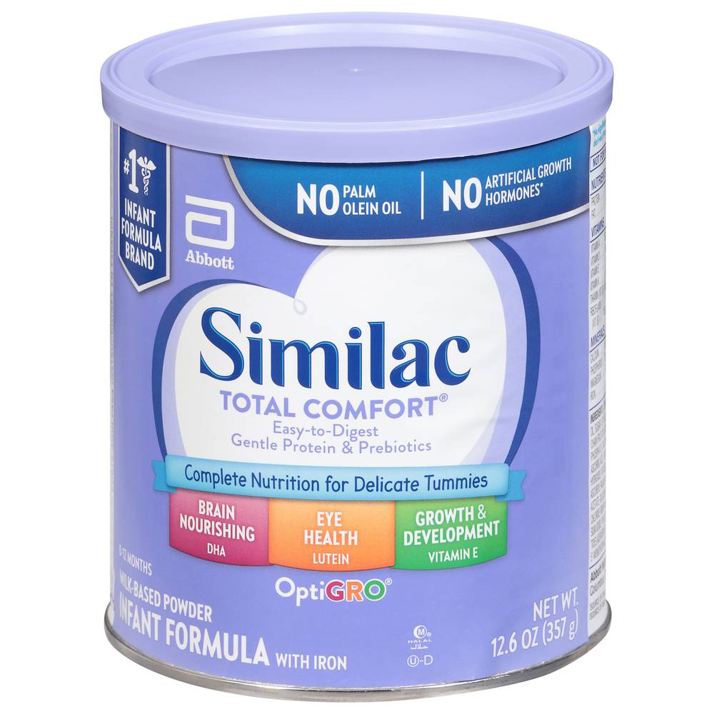 Similac Total Comfort Months Milk-Based Powder (12.6 oz)