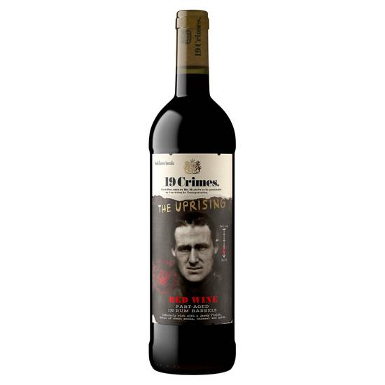 SAVE £2.00 19 Crimes The Uprising Red Wine 750ml