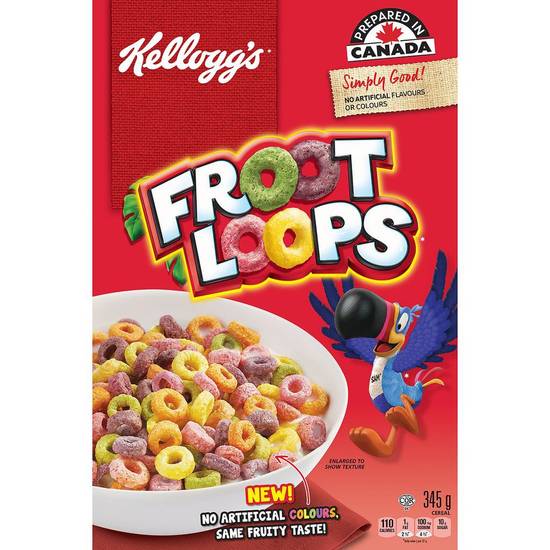 Kellogg's Froot Loops Cereal (345 g)