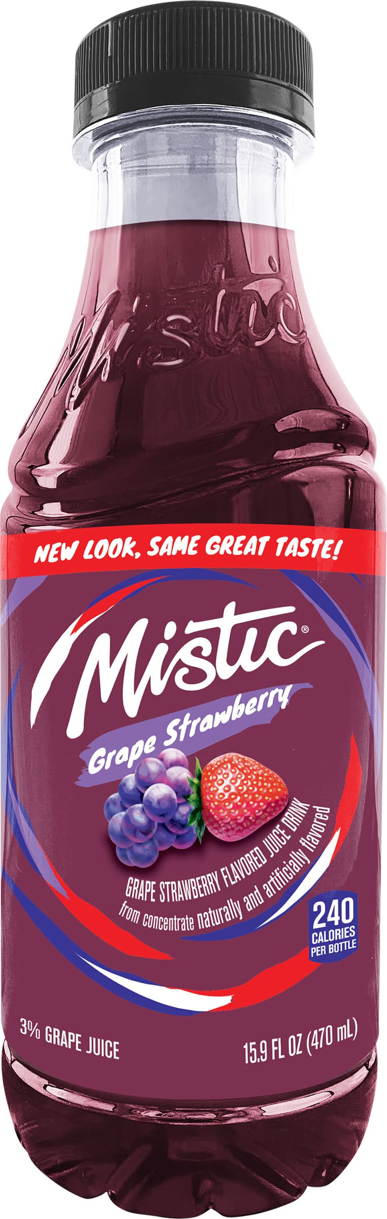 Mistic Grape Strawberry Juice Drink (15.9 fl oz)