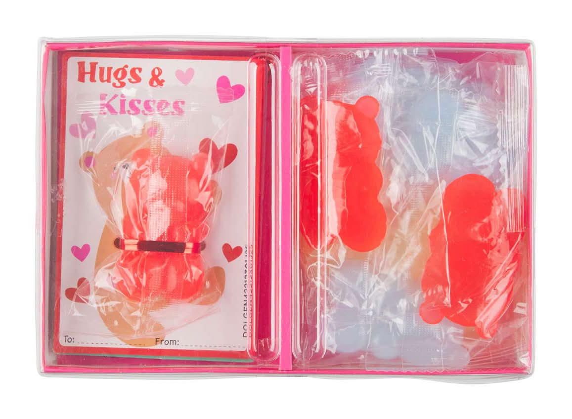Valentine?S Day Exchange Card Set With Novelty Toy 1 Set Assorted