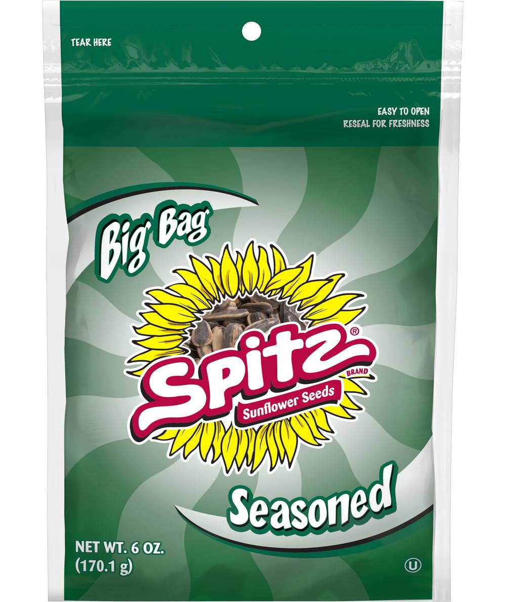 Spitz Seasoned Sunflower Seeds (6 oz)