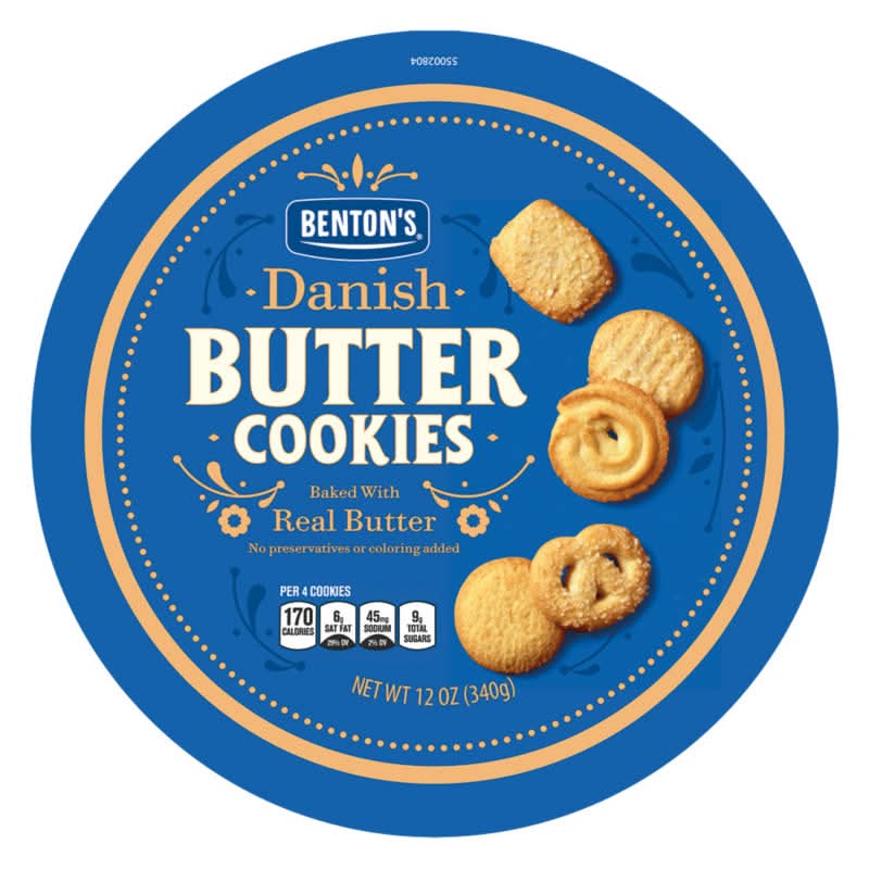 Benton's Danish Butter Cookies (12 oz)