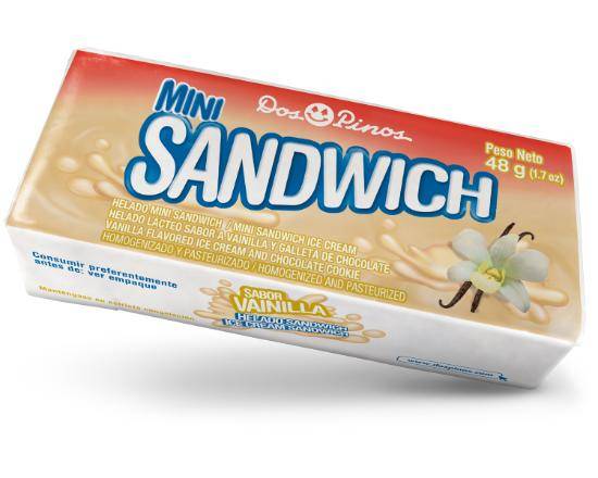 Helado Mini Sandwich Vainilla 48g