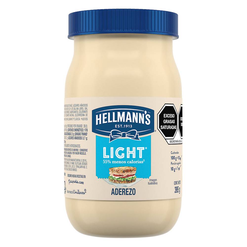 Hellmann's mayonesa light (395 g)