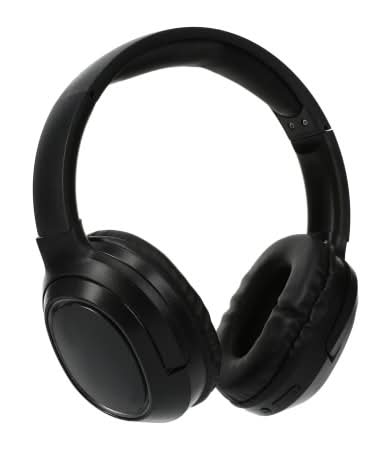 Vision Color Changing LED Bluetooth® Wireless Headphones With Mic Black