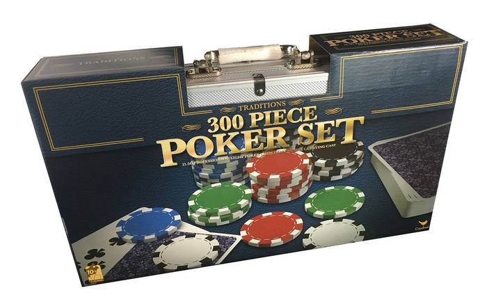 Tradition 300 Pieces Poker Set (1 kit)