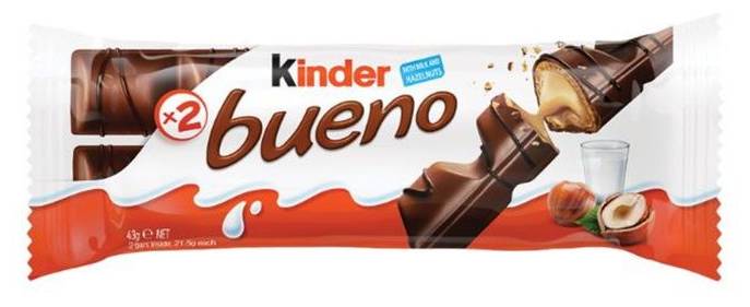 Kinder Bueno Chocolate Bar 43g