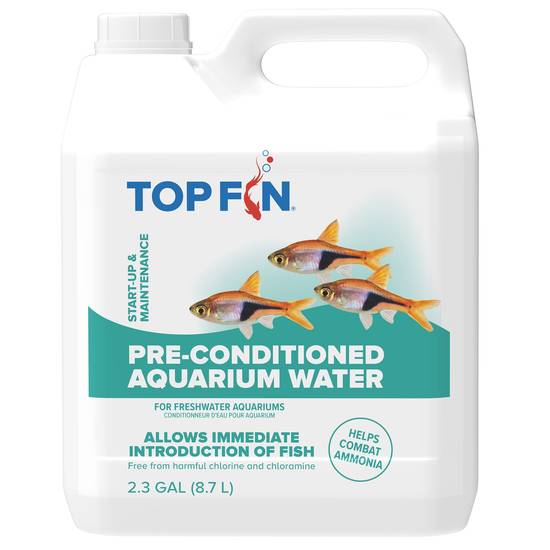 Top Fin Pre-Conditioned Aquarium Water