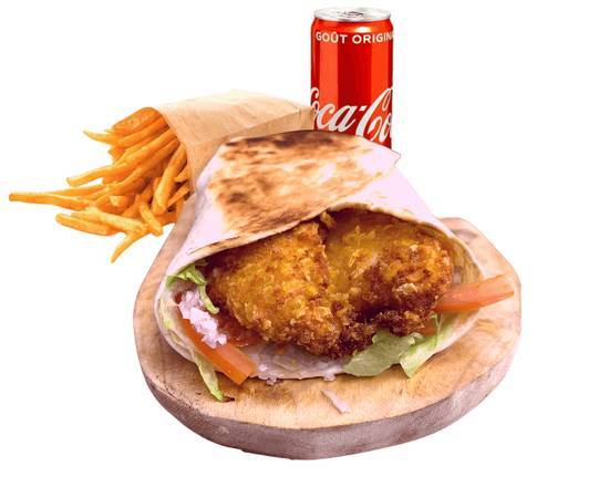 Menu Wrap Chicken Frit 🐔🌯