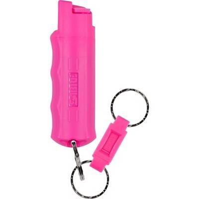 SABRE Pepper Spray Key Chain, Pink