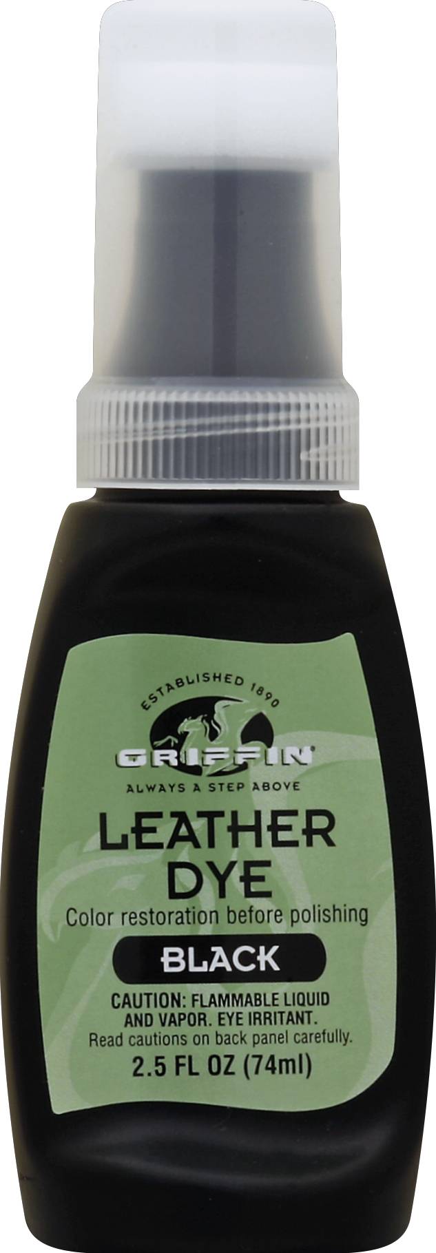 Griffin Black Leather Dye (2.6 oz)