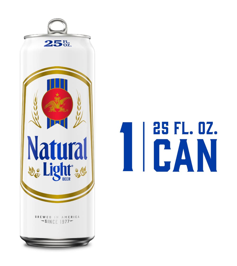 Natural Light The Big One American Beer (25 fl oz)