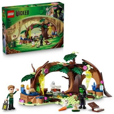 LEGO Wicked Elphaba’s Retreat Halloween Building Toy For Kids Ages 7+ Years (228 ct)