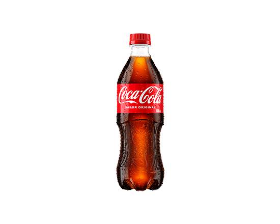 Bebida Gaseosa Coca Cola Botella 600 ml