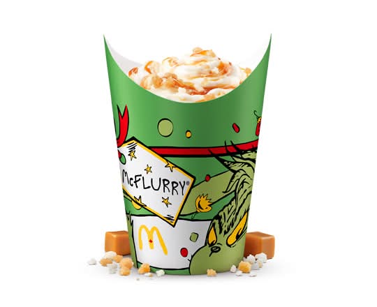 Regular Salted Caramel McFlurry [640.0 Cals]