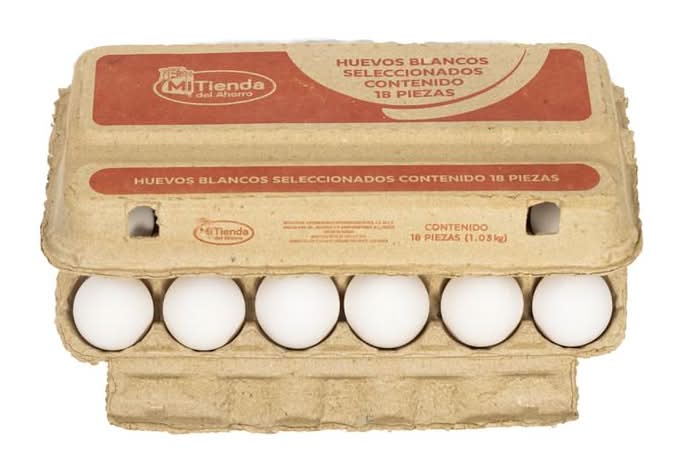 Mi Tienda del Ahorro · Huevos blancos (18 un)