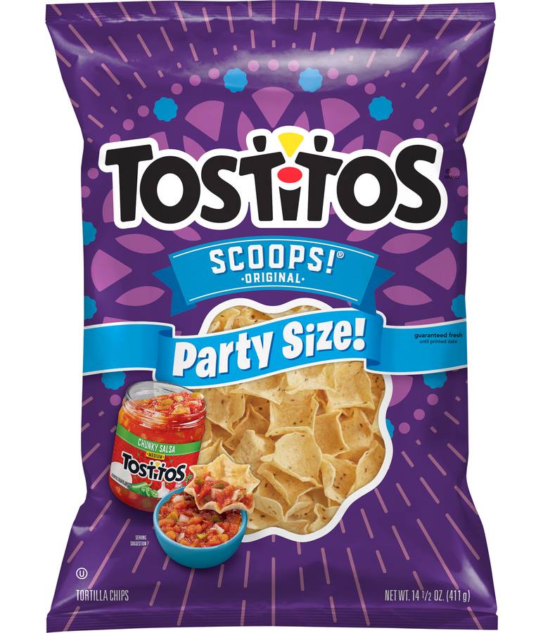 Tostitos Scoops! Tortilla Chips Party Size