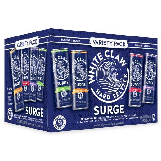 White Claw Surge Variety pack (24 ct, 12 fl oz)