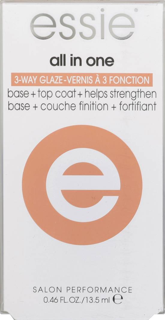 Essie All in One Base Top Coat & Strengthener (0.5 fl oz)