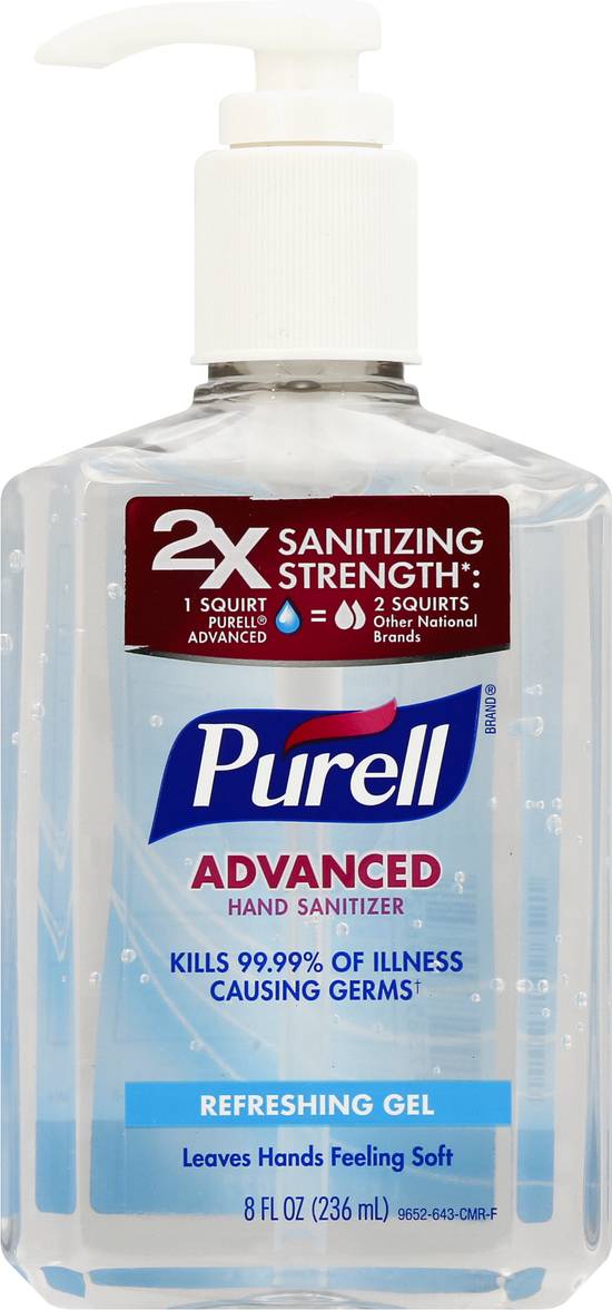 Purell Advanced Hand Sanitizer (8 fl oz)