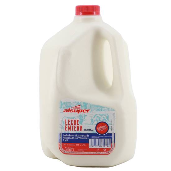 Leche Entera - Great Value - 1 l