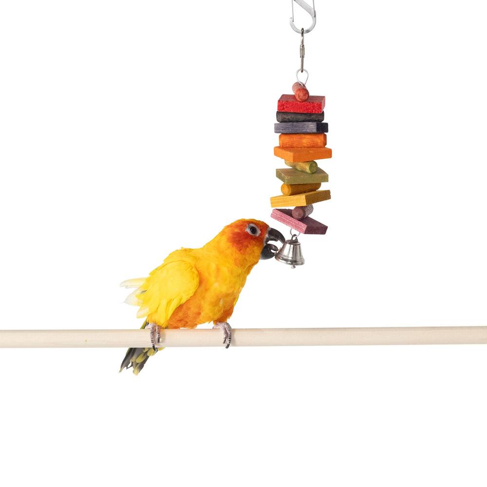 All Living Things Log Bird Toy