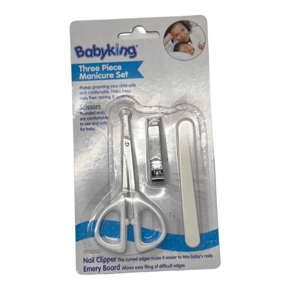 Babyking Three Piece Manicure Set (1 set)