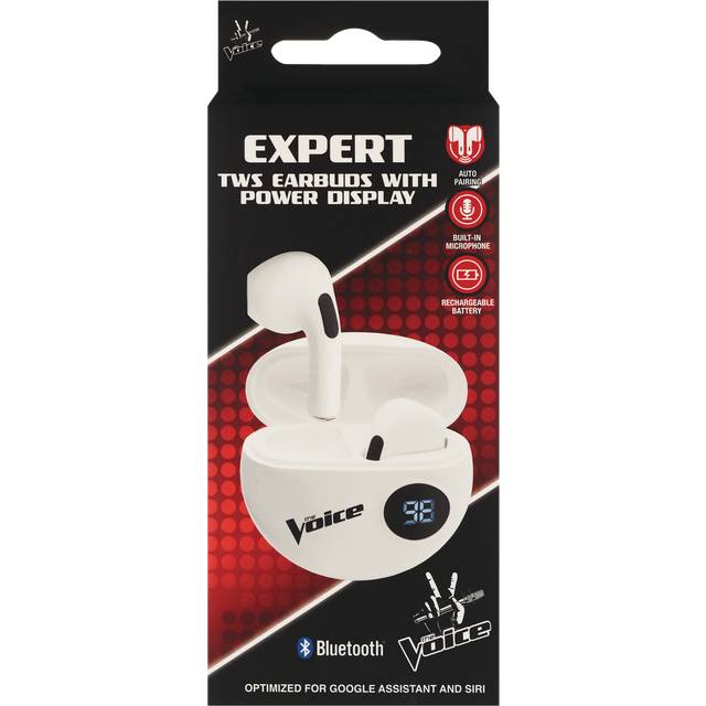 The Voice Expert Tws Earbuds With Power Display-Wh