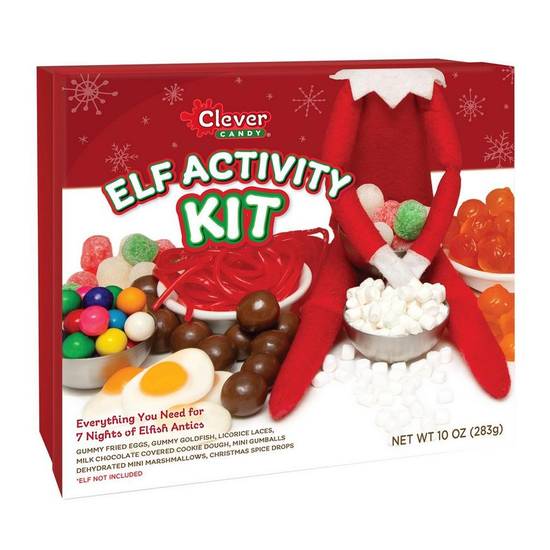 Seven Nights of Elf Antics Candy Activity Kit, 10oz
