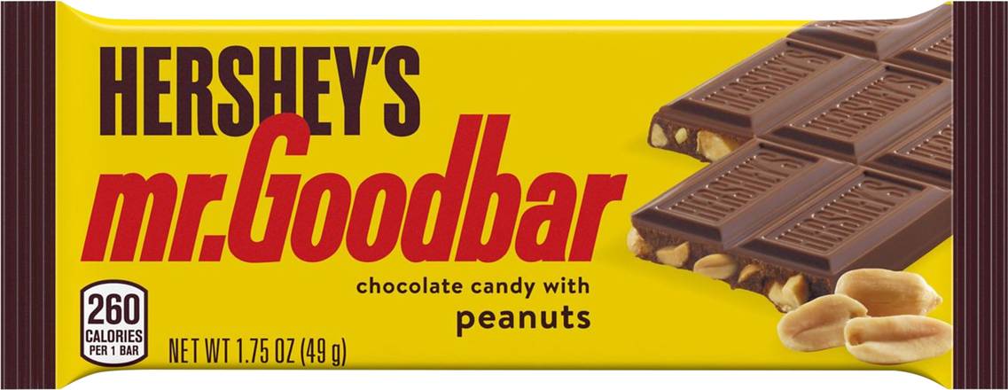 Mr. Goodbar Chocolate Candy With Peanuts