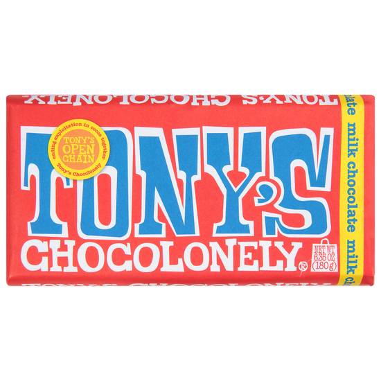 Tony's Chocolonely 32% Milk Chocolate Bar