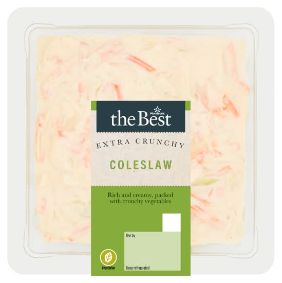 Morrisons The Best Extra Crunchy Coleslaw (300g)