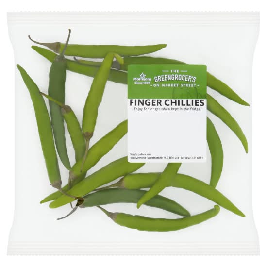 Morrisons Finger Chillies (50g)