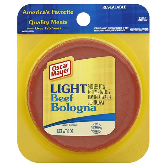 Oscar Mayer Light Beef Bologna