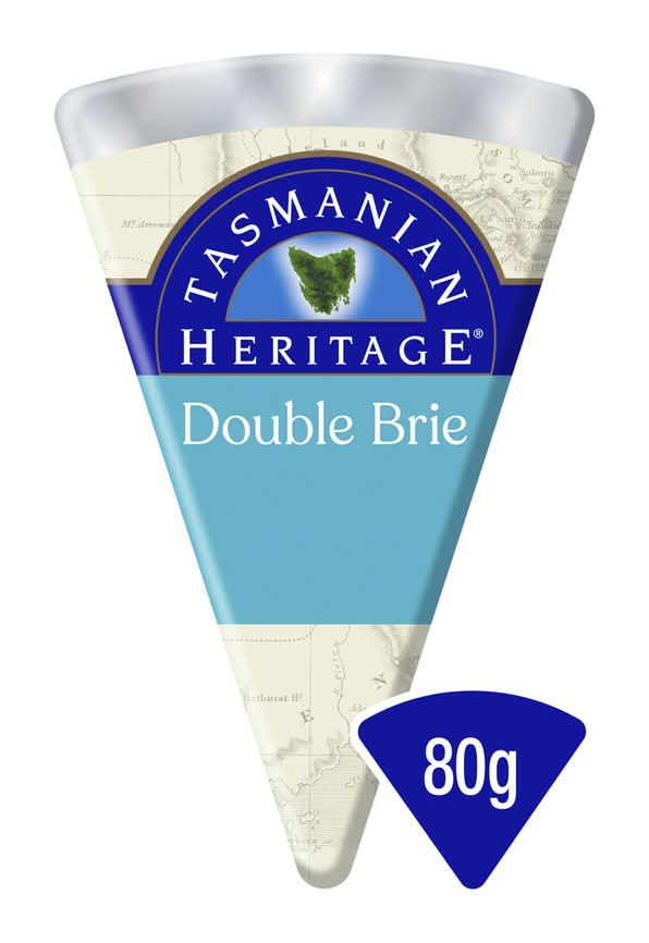 Tasmanian Heritage Double Brie Cheese (80g)