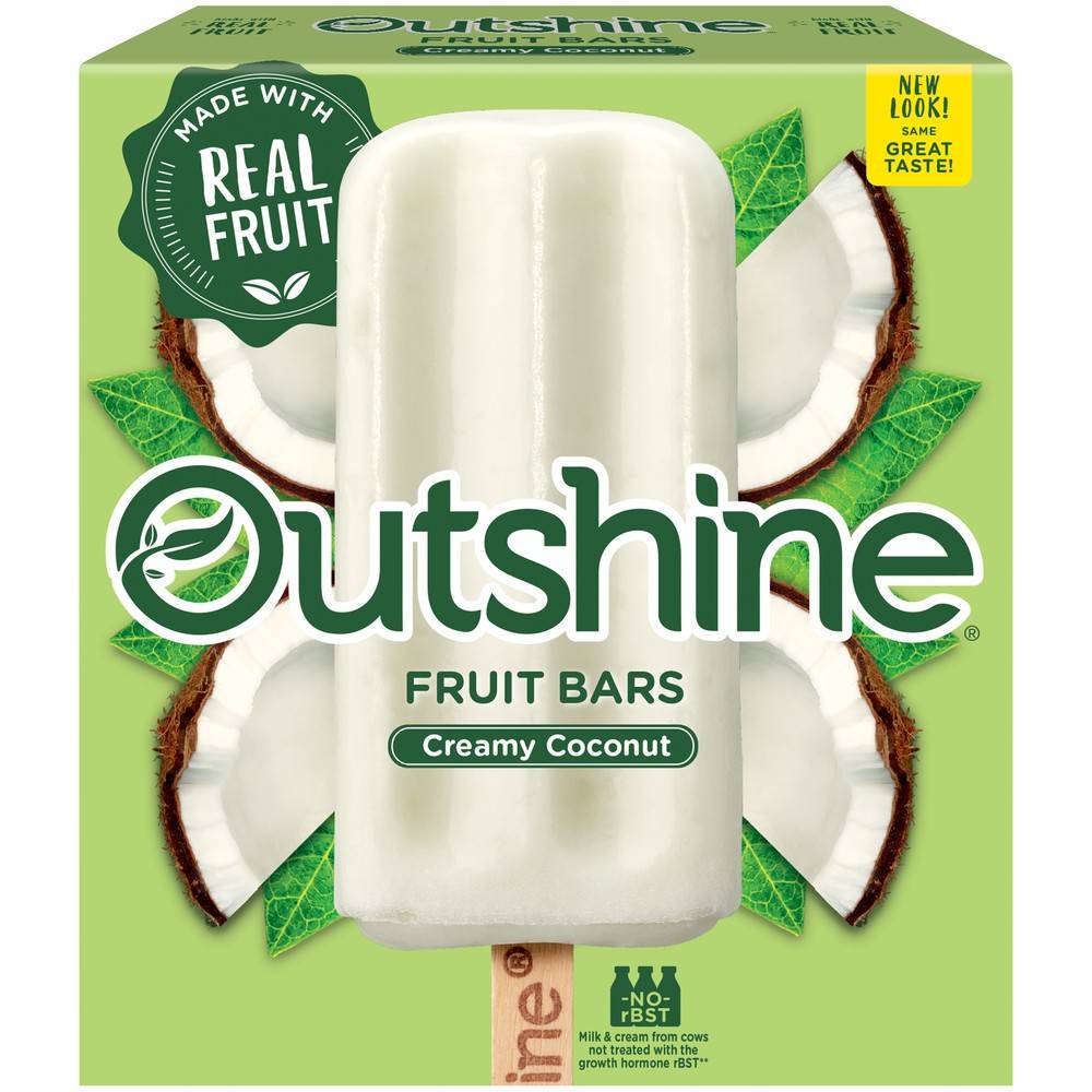 Outshine Creamy Fruit Ice Cream Bars (6ct)(coconut)