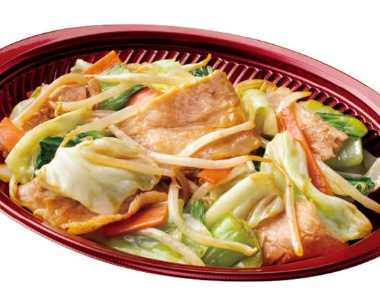★おかず 野菜炒め 香味醤油だれ～1日に必要な野菜の2分の1使用～ Stir-fried vegetables savory soy sauce using half of daily required vegetables