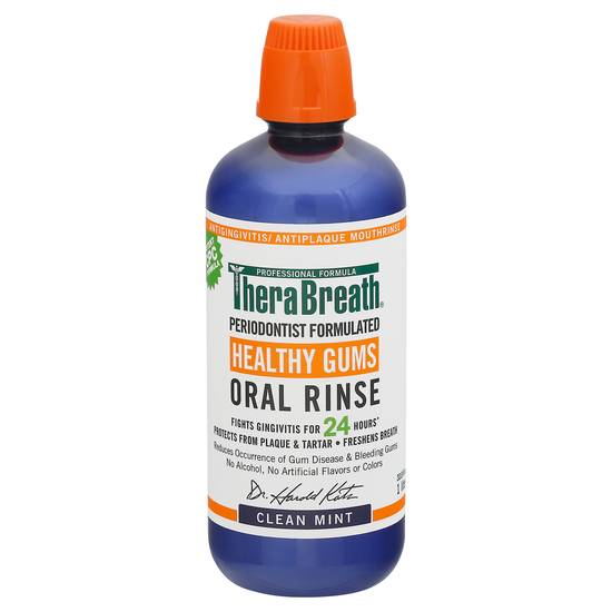Therabreath Healthy Gums Oral Rinse Mint