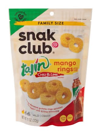 Snack Club® Tajin® Mango Rings 11oz