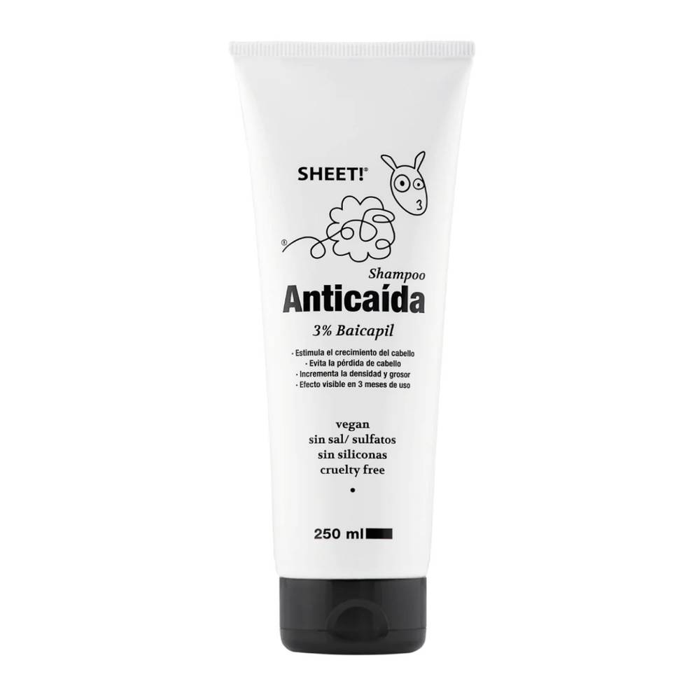 Sheet shampoo anticaída (250 ml)