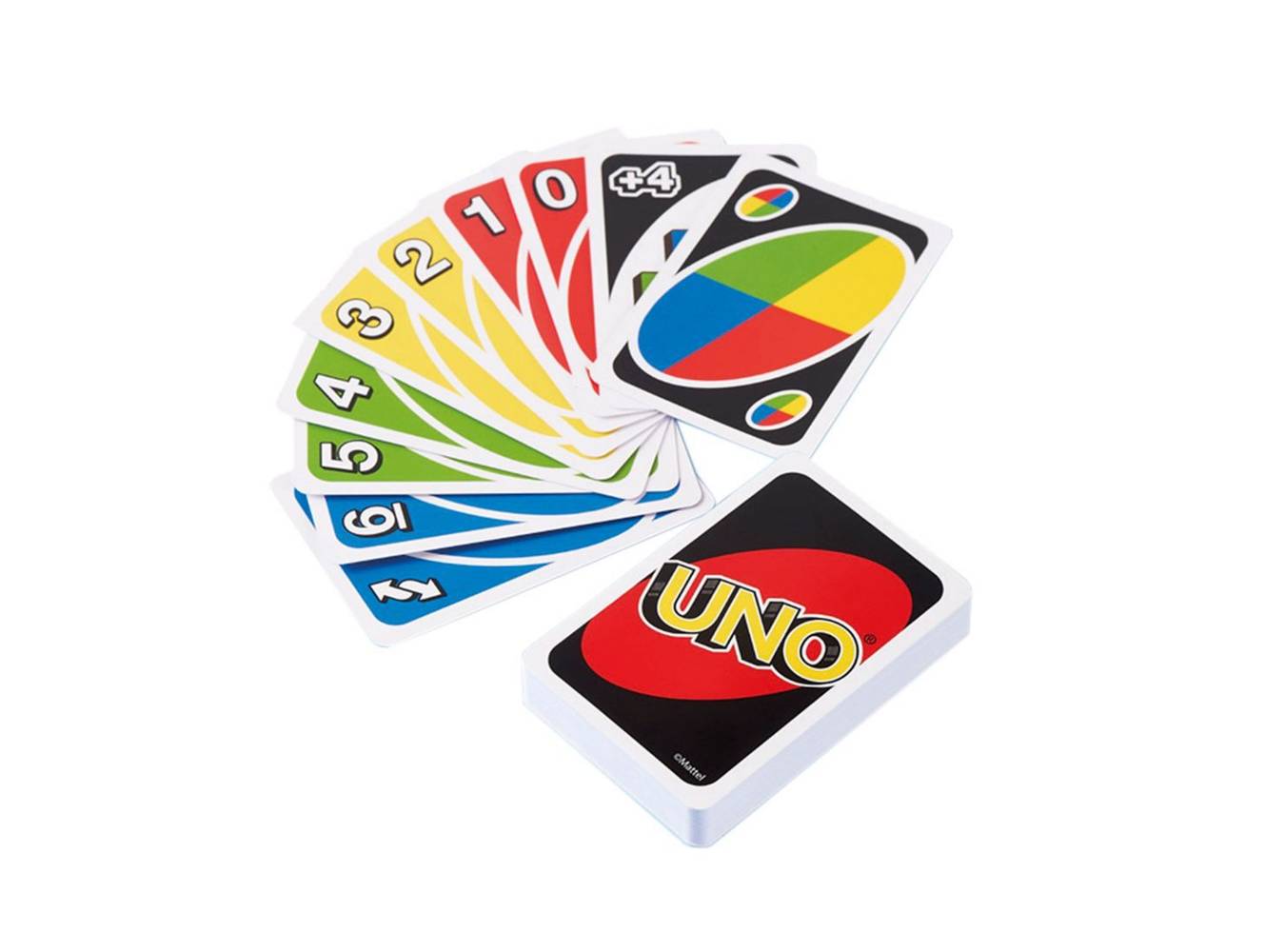 Mattel juego de cartas uno (caja, 108 cartas)