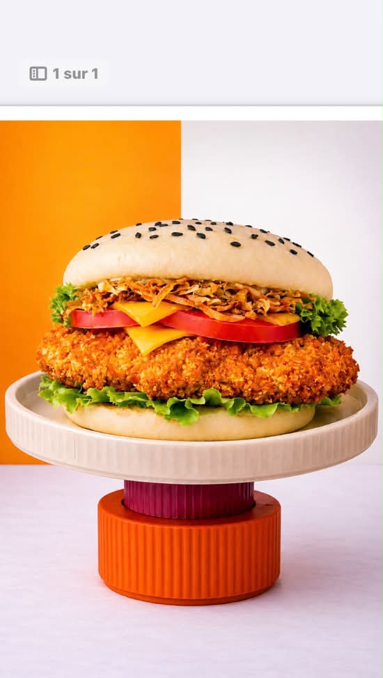 Chicken Bao burger