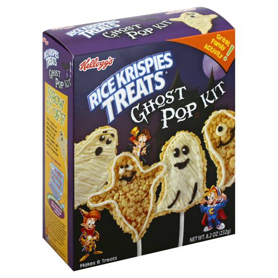 Rice Krispies Ghost Pop Kut (6 ct)