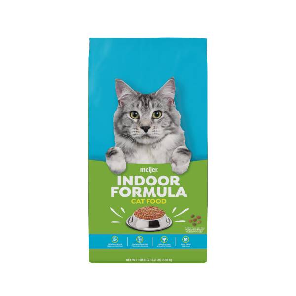 Meijer Indoor Formula Adult Dry Cat Food (6.3 lbs)
