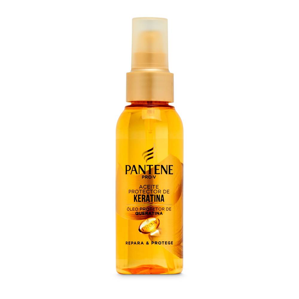 Aceite Seco Repara Y Protege Nutre Las Puntas Pantene Frasco 100 Ml